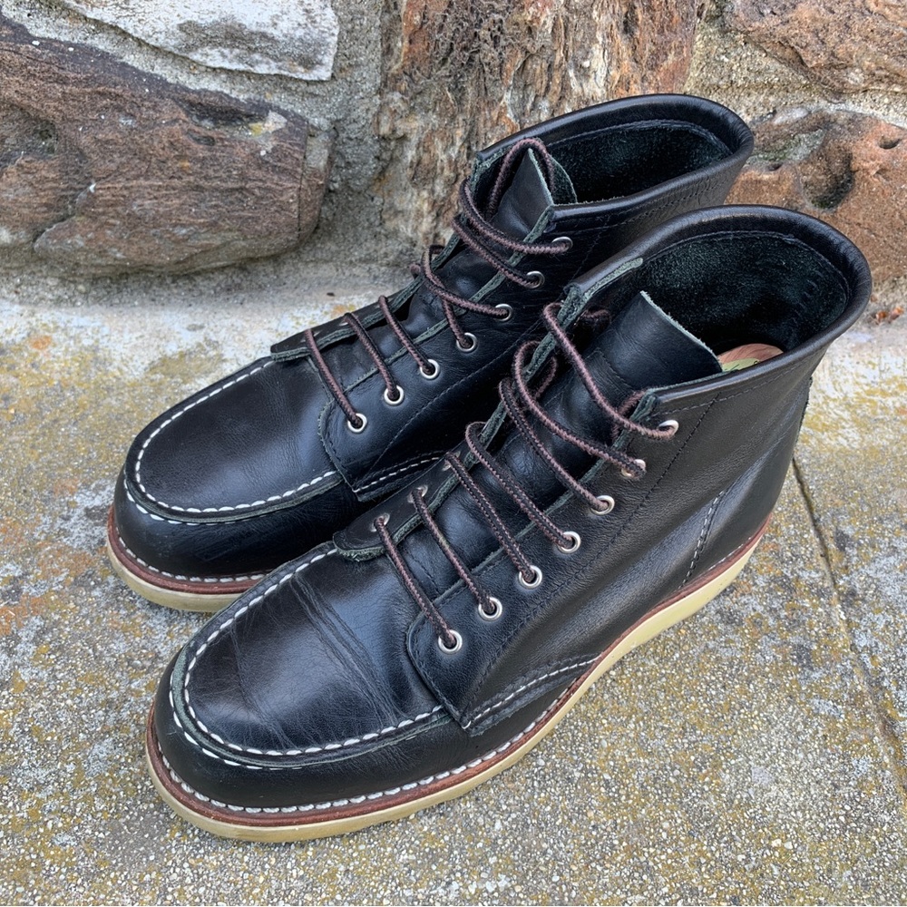 REDWING Classic Moc Lace-Up Boots Eur 38, womens 7.5, UK 5